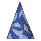 Baby Shark 1e verjaardagsfeestje Petten Feesthoedjes (Rechts)