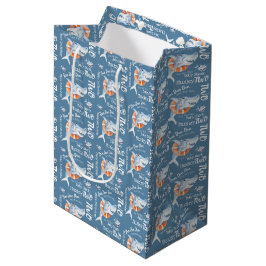 Baby shark 2e verjaardag aangepaste waterverf kuns medium cadeauzakje