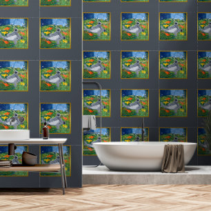 Baby Shark Art van Kids Behang