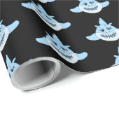 Baby Shark Birthday Cadeaupapier (Rol Hoek)