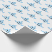 Baby Shark Birthday Cadeaupapier (Hoek)
