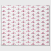 Baby Shark Birthday Cadeaupapier (Vlak)