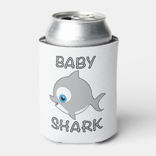 BABY SHARK BLIKJESKOELER (Blikje Voorkant)