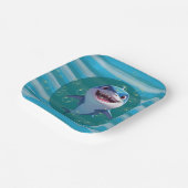 Baby Shark Bord Papieren Bord (Gebogen)