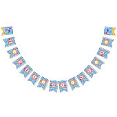 Baby Shark Bunting I Am one Personalized Banner (Alle)