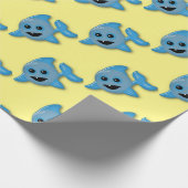 Baby Shark Cadeaupapier (Hoek)
