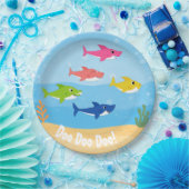 Baby Shark Dinner Plates Papieren Bordje (Feest)
