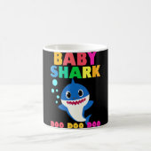 Baby Shark Doo Baby Papa Kinderen Koffiemok (Center)