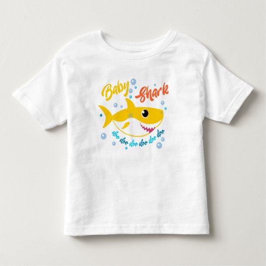 Baby Shark Doo Doo Doo Doo Kinder Shirts (Voorkant)