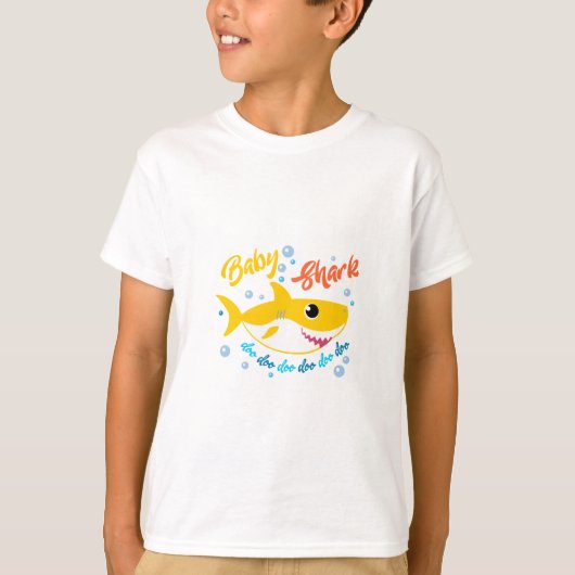 Baby Shark Doo Doo Doo Doo T-shirt (Voorkant)