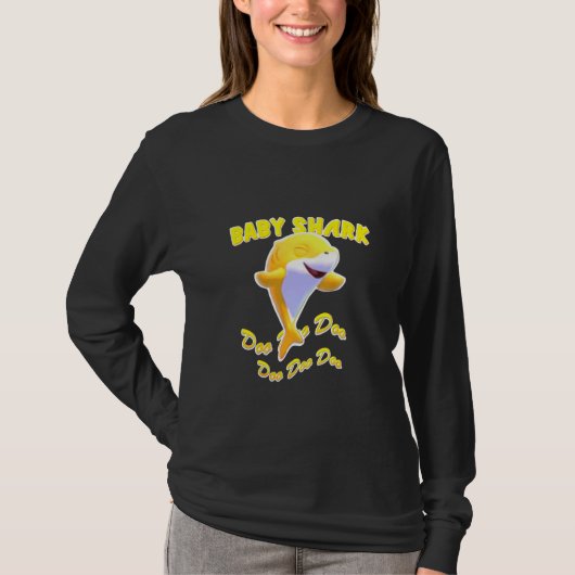 Baby Shark Doo Doo Doo - Kinder design T-shirt (Voorkant)