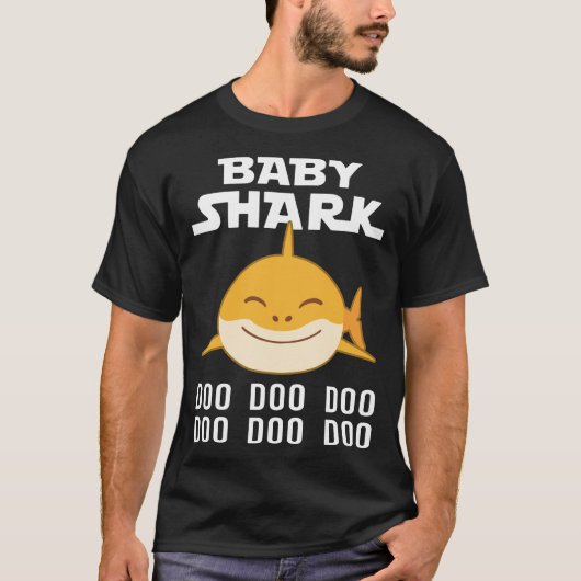BABY SHARK doo doo doo son T-shirt (Voorkant)