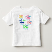 Baby Shark Family Doo Doo Doo Kinder Shirts (Voorkant)