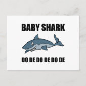Baby Shark Funny Briefkaart (Voorkant)