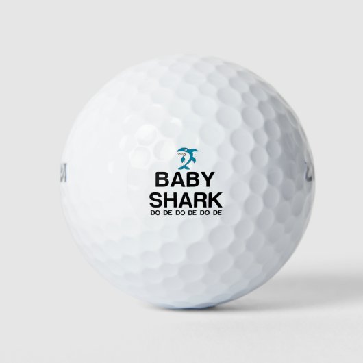 BABY SHARK GOLFBALLEN (Voorkant)
