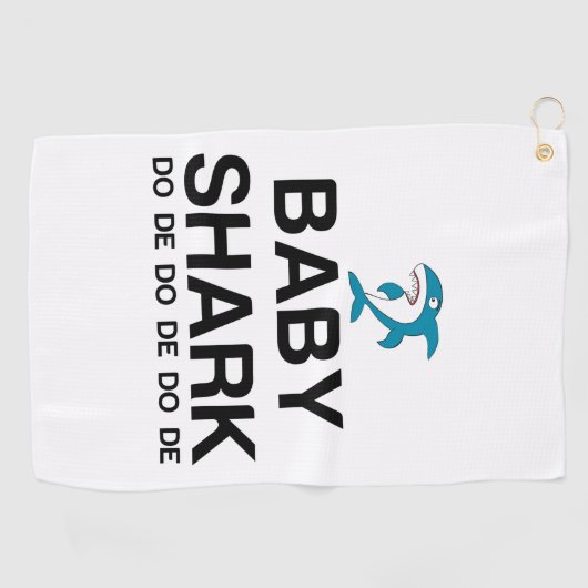 BABY SHARK GOLFHANDDOEK (Horizontaal)