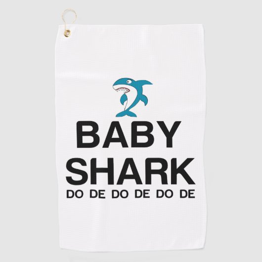 BABY SHARK GOLFHANDDOEK (Voorkant)