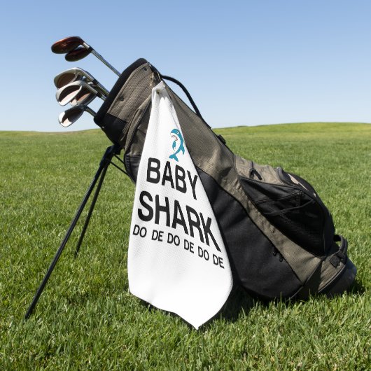 BABY SHARK GOLFHANDDOEK (Groen)