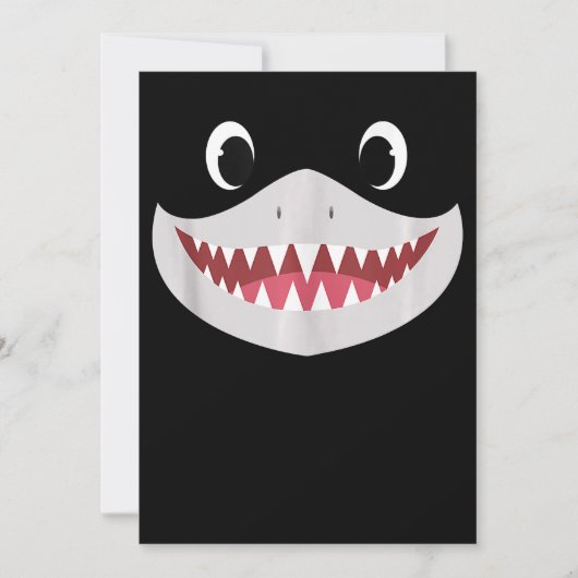 Baby Shark Halloween - Cute Haai Cadeaus Kaart (Voorkant)