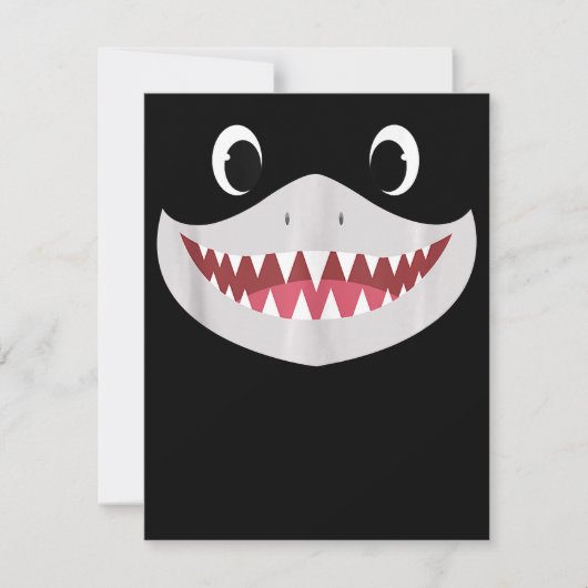 Baby Shark Halloween - Cute Haaien Cadeaus Kaart (Voorkant)