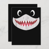 Baby Shark Halloween - Mooie Haai Cadeaus Kaart (Voorkant / Achterkant)