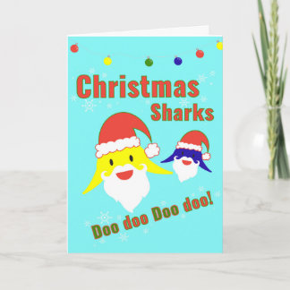 Baby Shark Kerstkaart Kaart