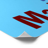 Baby Shark Kerstman Monogram Kerstmis Poster (Hoek)