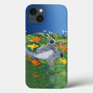 Baby Shark "Kunst voor kinderen" Case-Mate iPhone Case