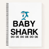 BABY SHARK NOTITIEBOEK (Voorkant)