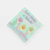 Baby Shark Party Napkins Servet (Hoek)
