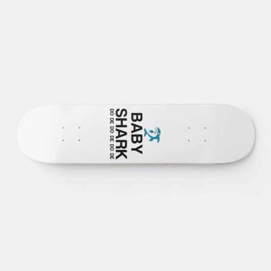 BABY SHARK PERSOONLIJK SKATEBOARD (Horizontaal)