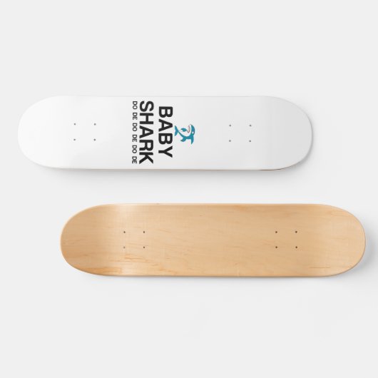 BABY SHARK PERSOONLIJK SKATEBOARD (Horizontaal)