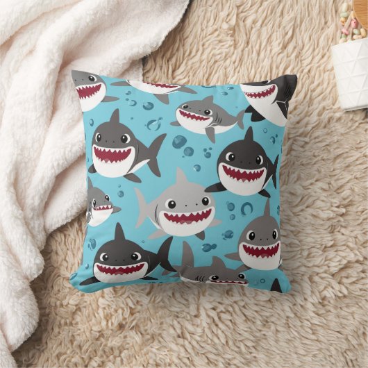 Baby Shark Pillow Kussen (Deken)