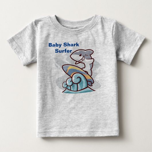 Baby Shark Surfer (Voorkant)