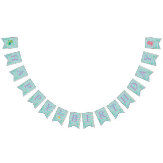 Baby Shark Themed - Happy Birthday Banner