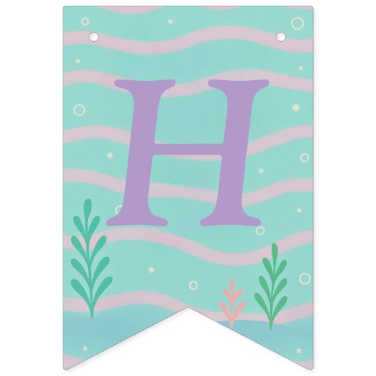 Baby Shark Themed - Happy Birthday Banner  (Tweede vlag)