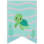 Baby Shark Themed - Happy Birthday Banner (Eerste vlag)