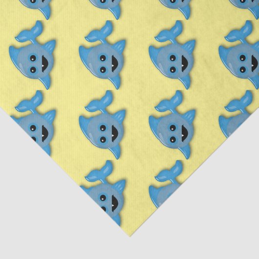 Baby Shark Tissuepapier (Detail)