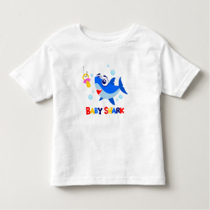 Baby Shark Toddler Fine Jersey Kinder Shirts