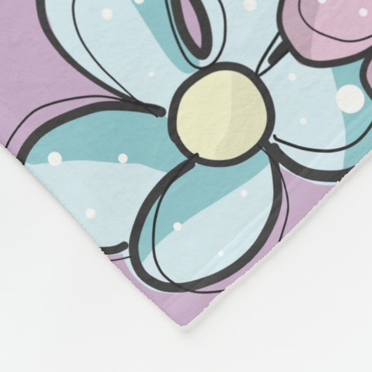 Baby Sheep Love Ewe You Kinder Fleece Deken (Hoek)