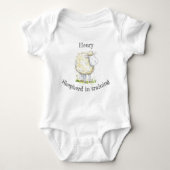 Baby Shepherd Sheep Babygrow Romper (Voorkant)