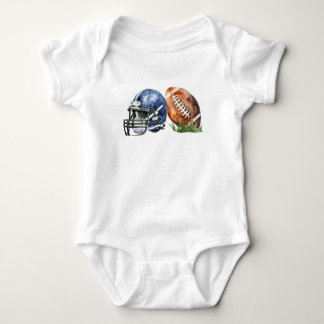 Baby Shirt Football thema, Baby Bodysuit Football