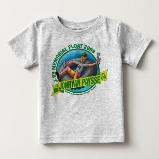 baby-shirt (grijs) (Voorkant)