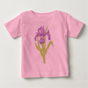 Baby Shirt met Iris