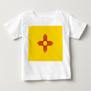 Baby Shirt met vlag van New Mexico