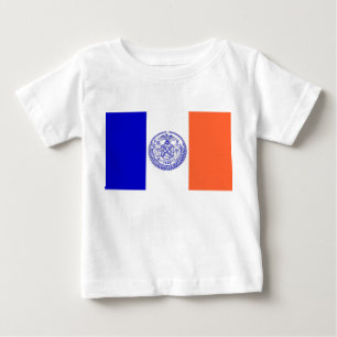 Baby Shirt met vlag van New York, VS.