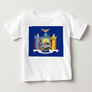 Baby Shirt met vlag van New York, VS.