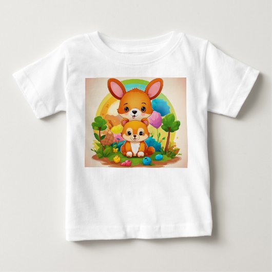 baby-shirt: Natuur Buddies Edition (Voorkant)