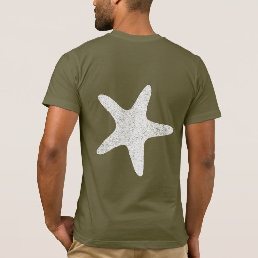 Baby  Shirt Starfish (Achterkant)