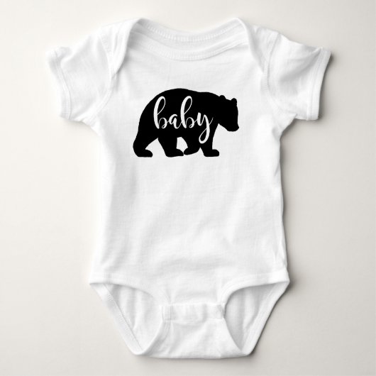 Baby shirt uit één stuk (Voorkant)